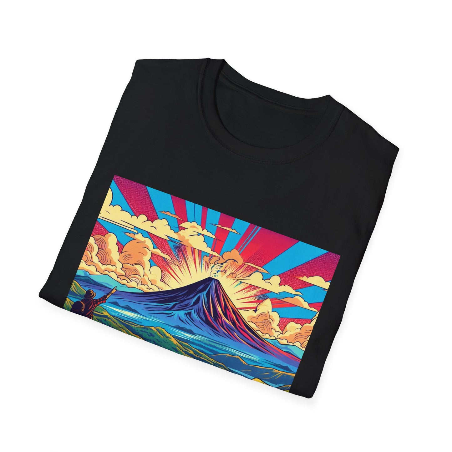 Nicaragua pride Unisex Softstyle T-Shirt