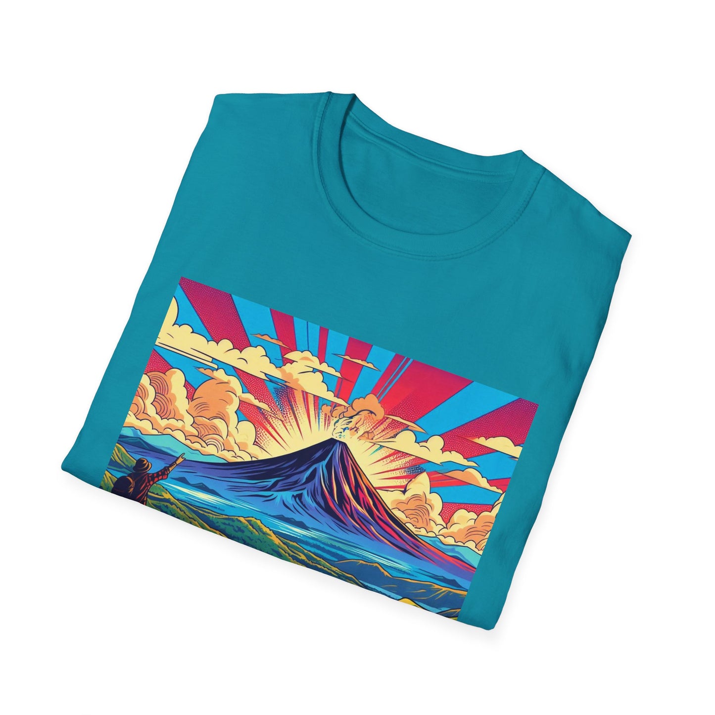 Nicaragua pride Unisex Softstyle T-Shirt