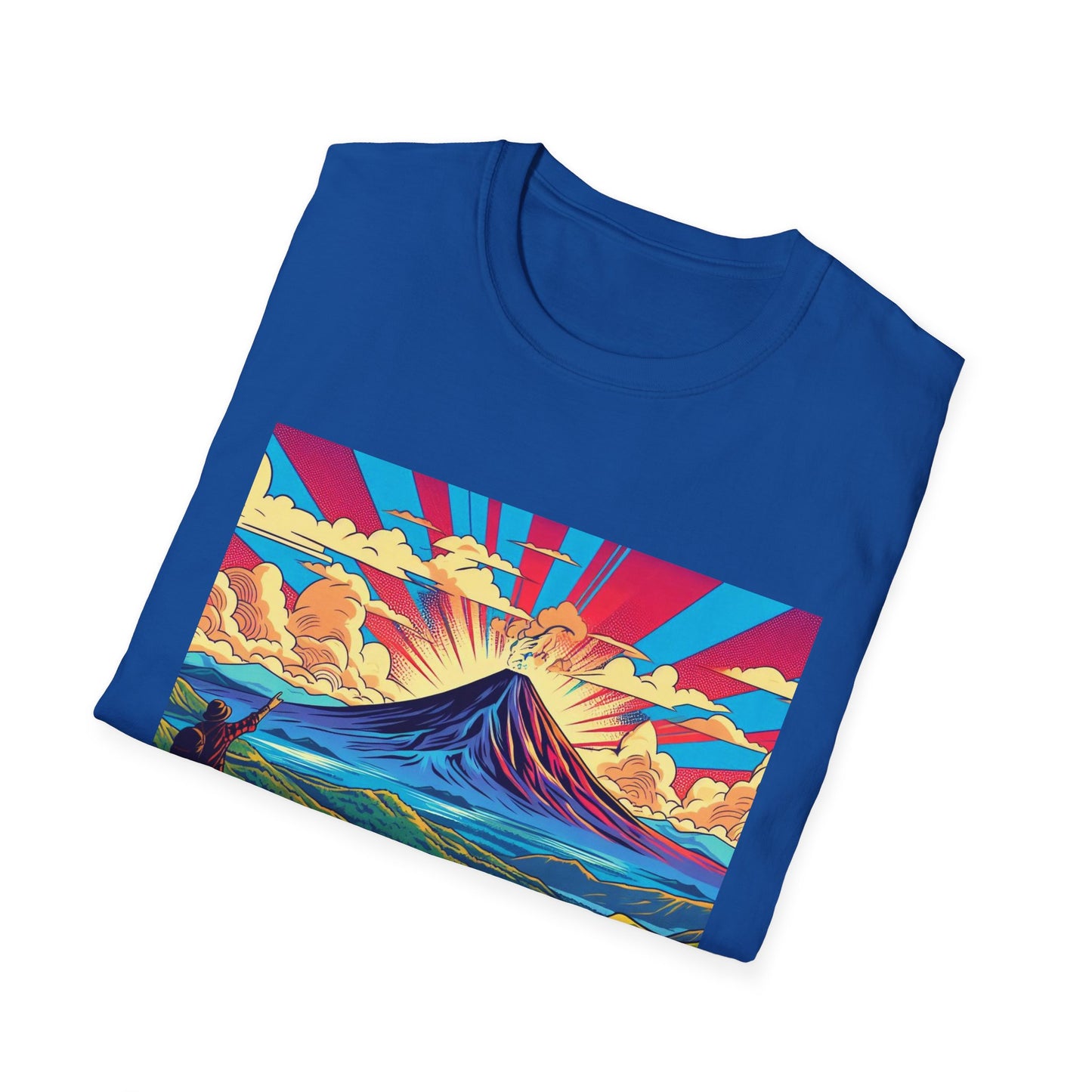 Nicaragua pride Unisex Softstyle T-Shirt