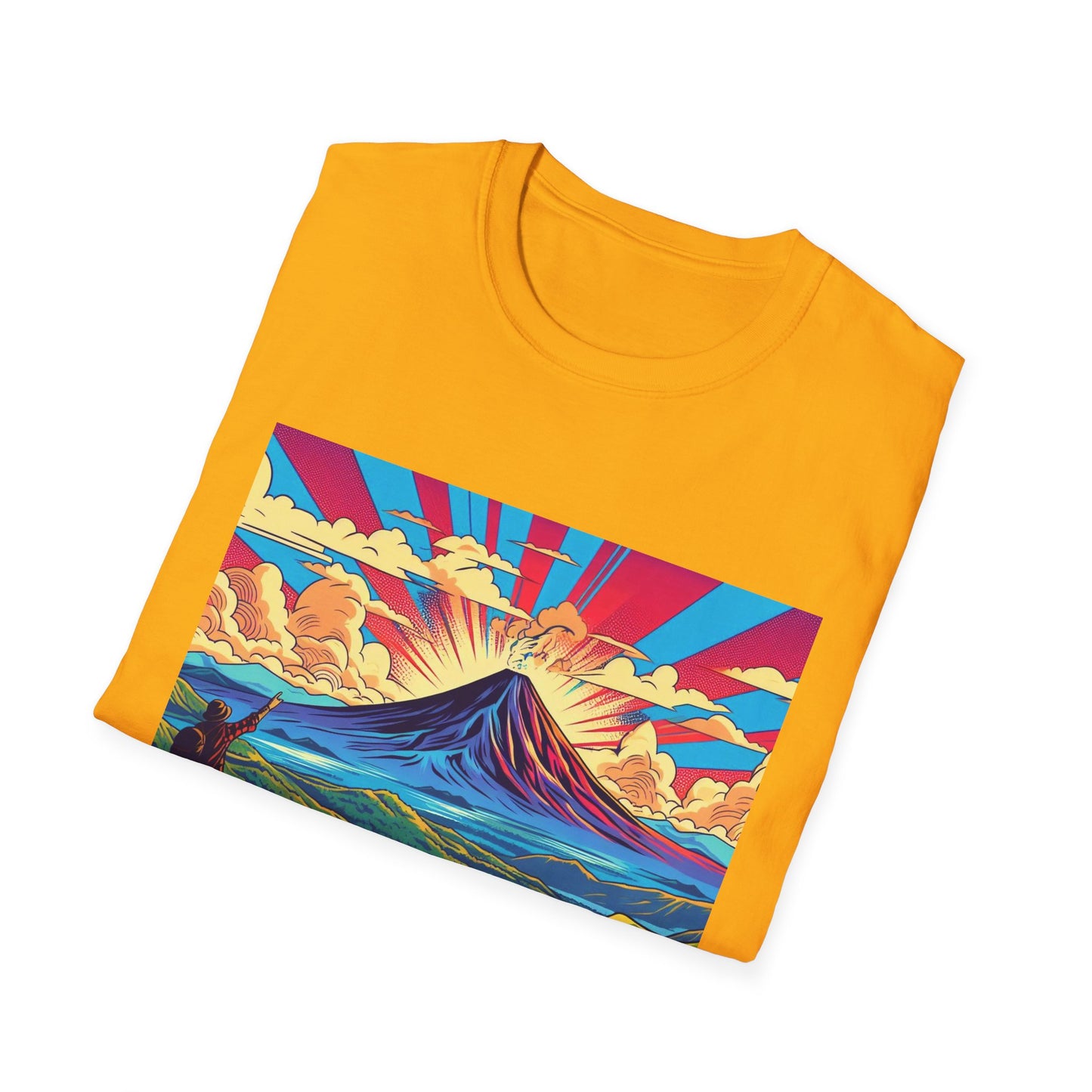 Nicaragua pride Unisex Softstyle T-Shirt