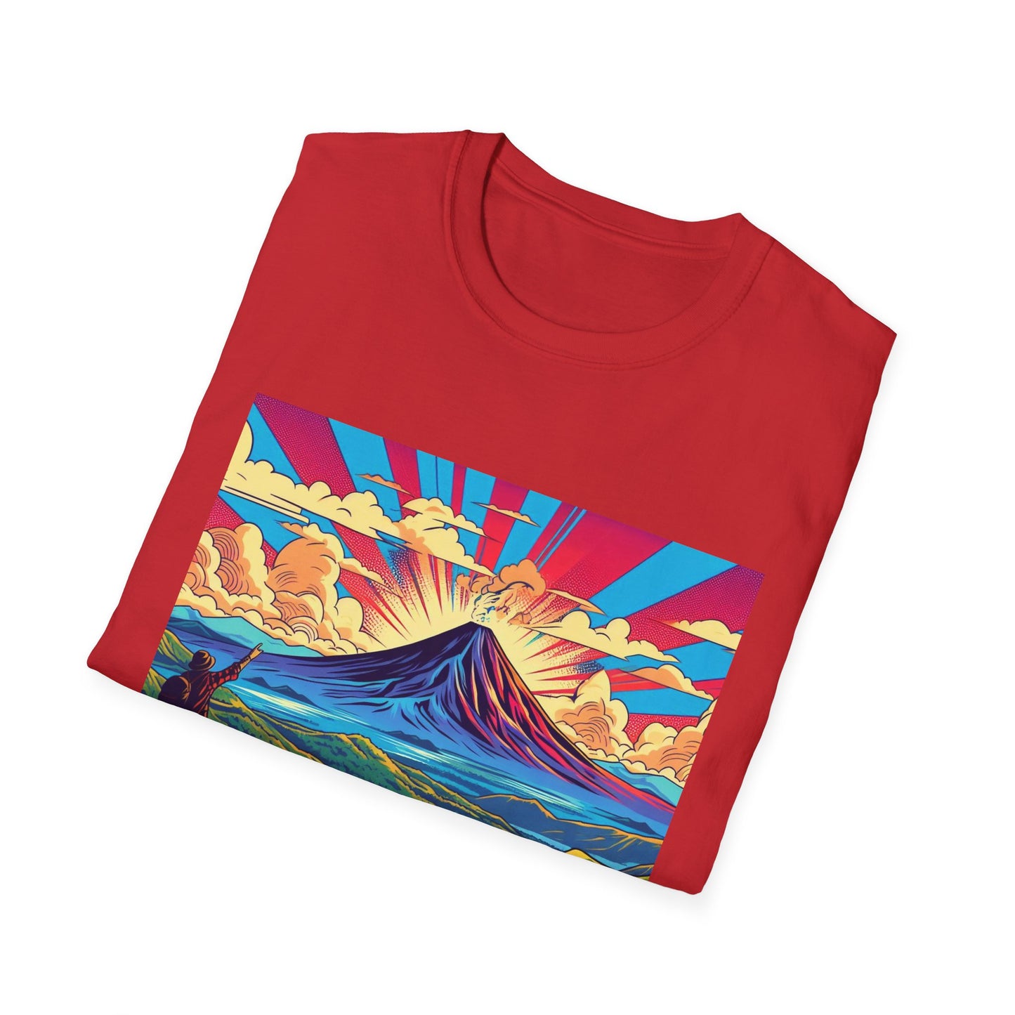 Nicaragua pride Unisex Softstyle T-Shirt