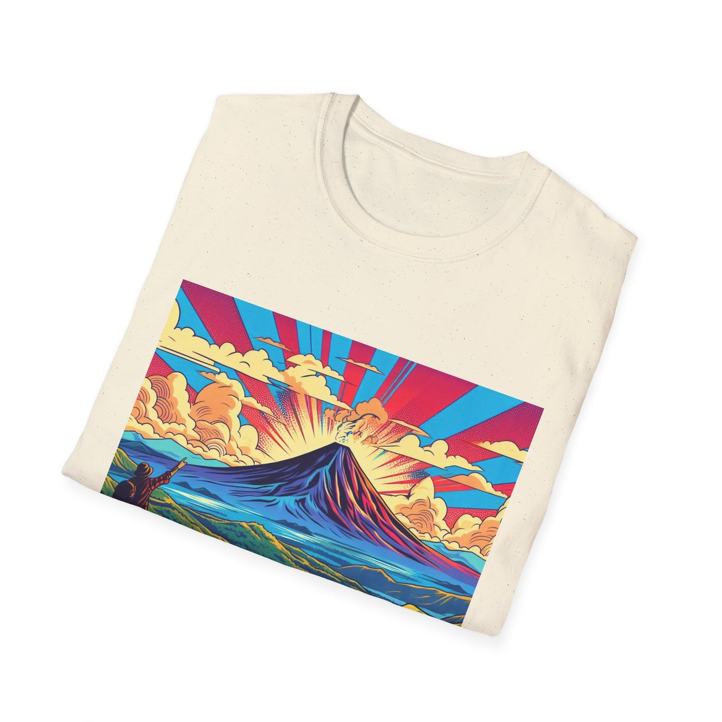 Nicaragua pride Unisex Softstyle T-Shirt