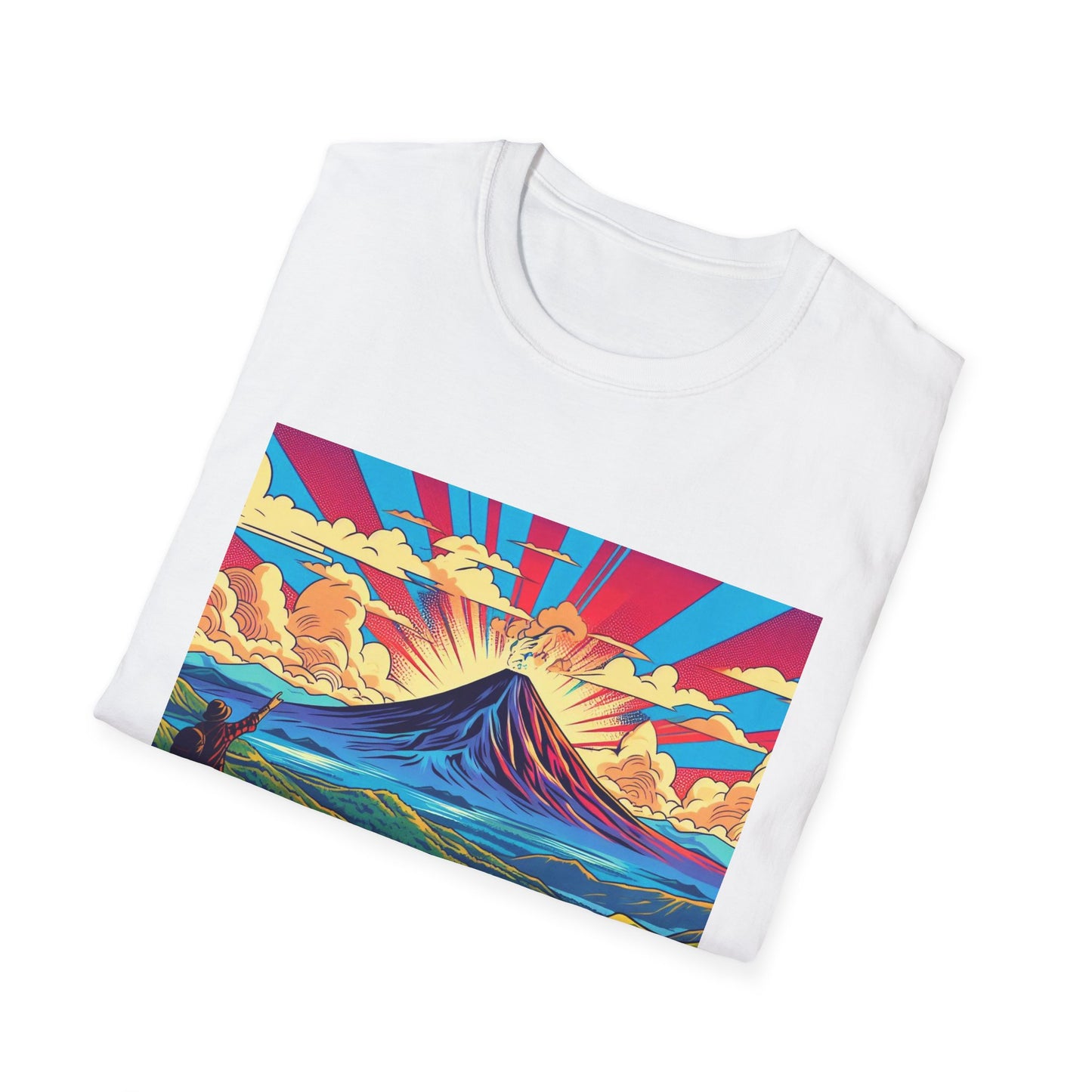 Nicaragua pride Unisex Softstyle T-Shirt