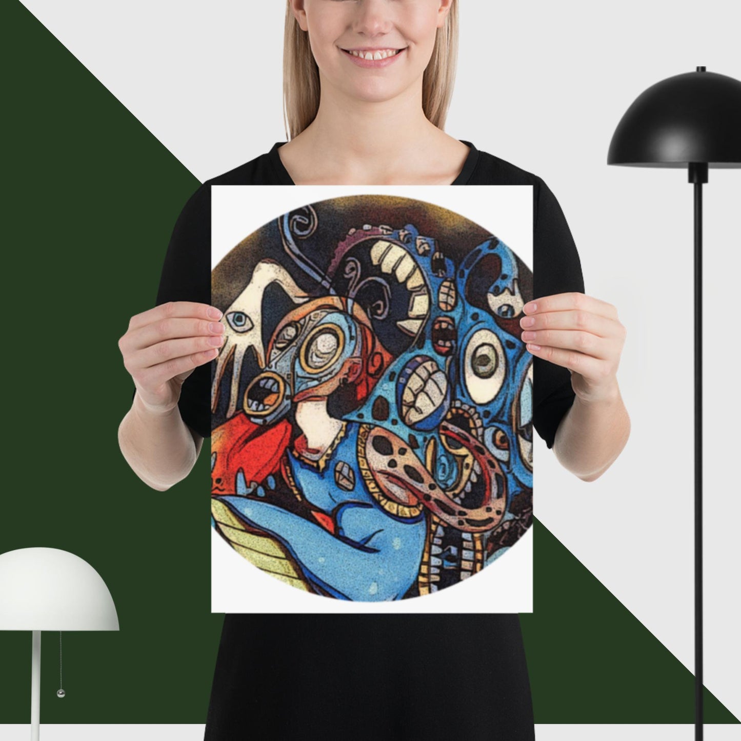 Poster Crazy World