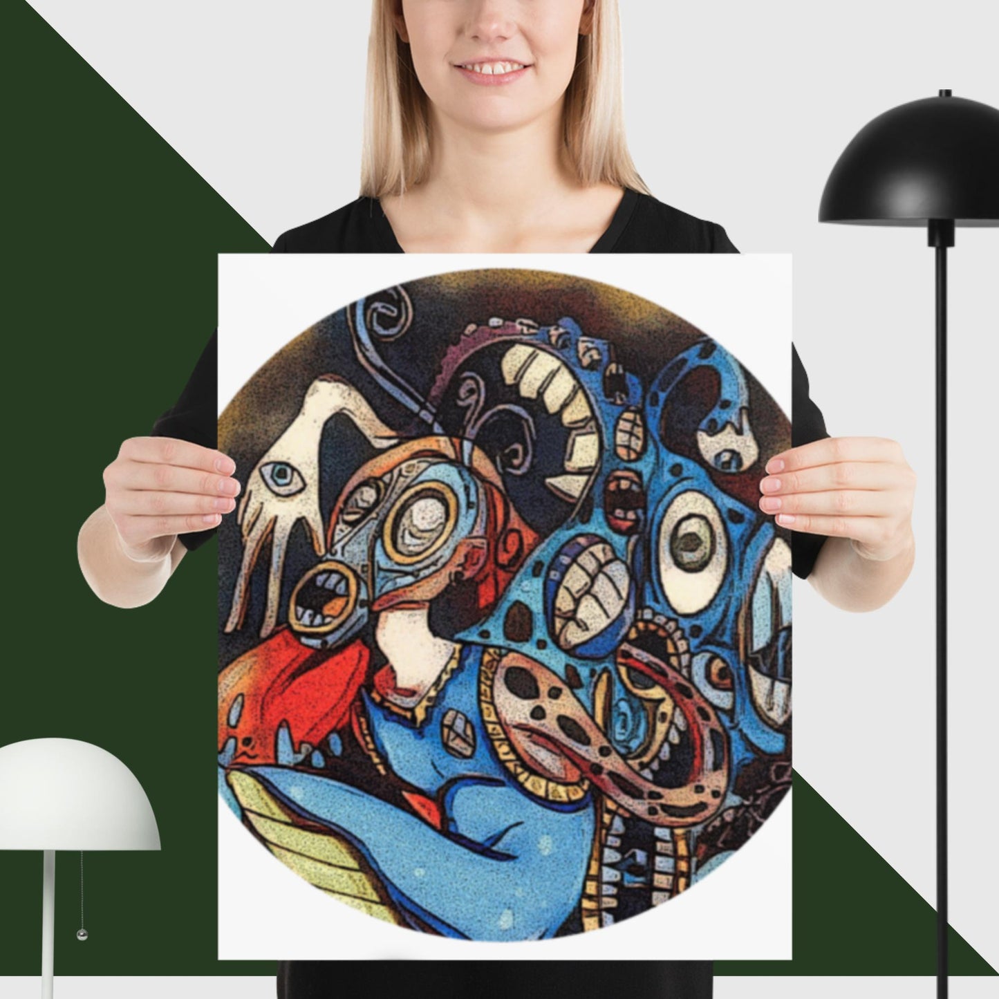 Poster Crazy World