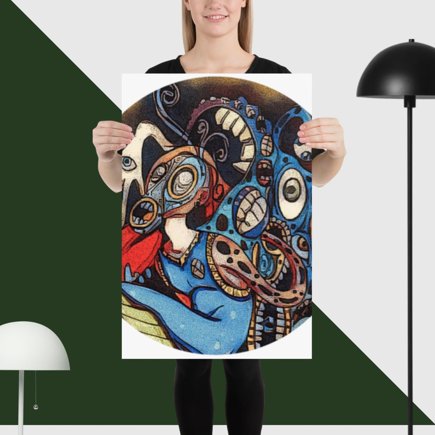 Poster Crazy World