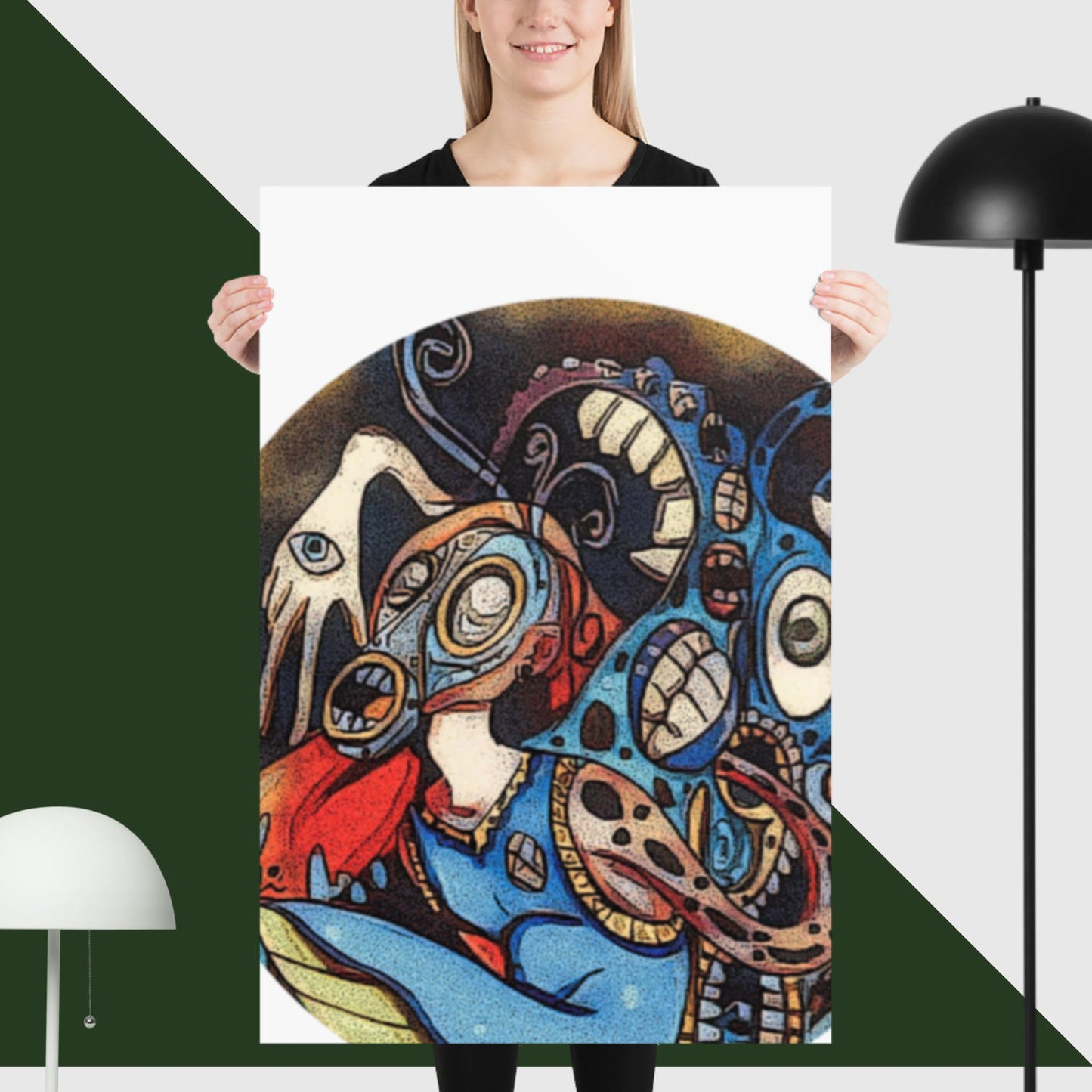 Poster Crazy World