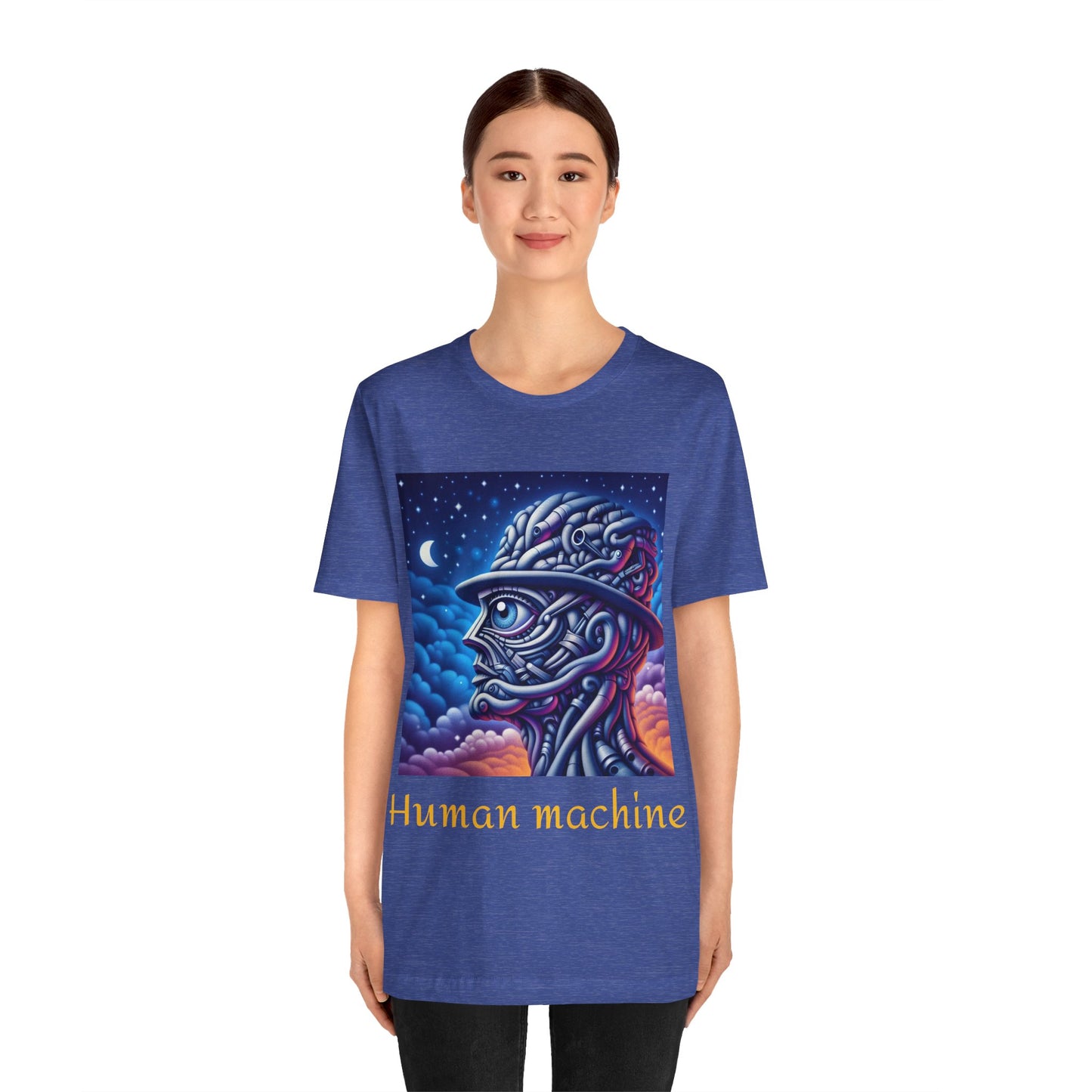 Human machine Unisex Jersey Short Sleeve Tee