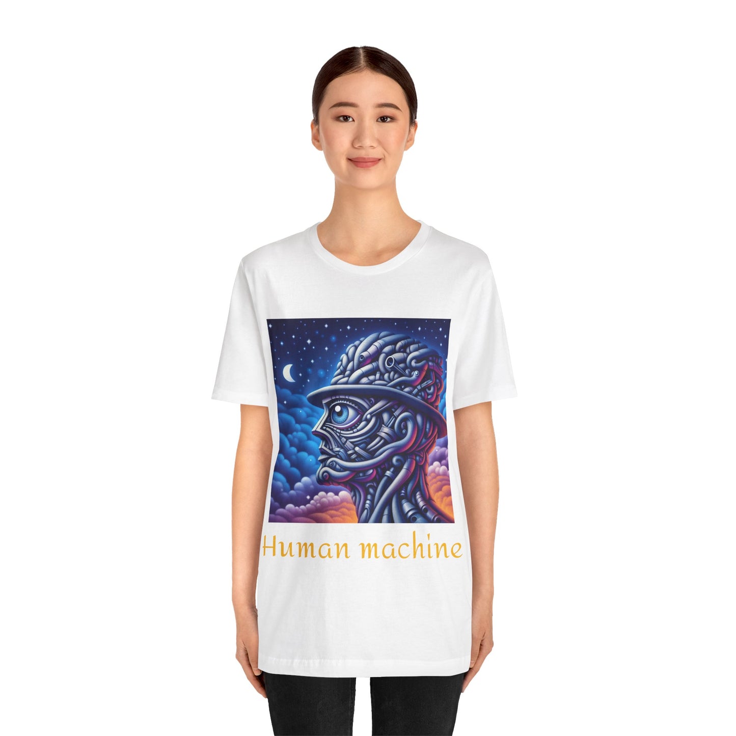 Human machine Unisex Jersey Short Sleeve Tee