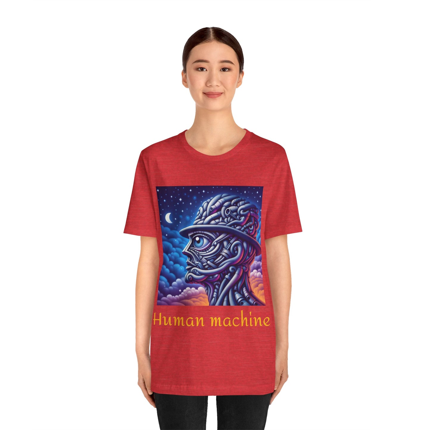 Human machine Unisex Jersey Short Sleeve Tee