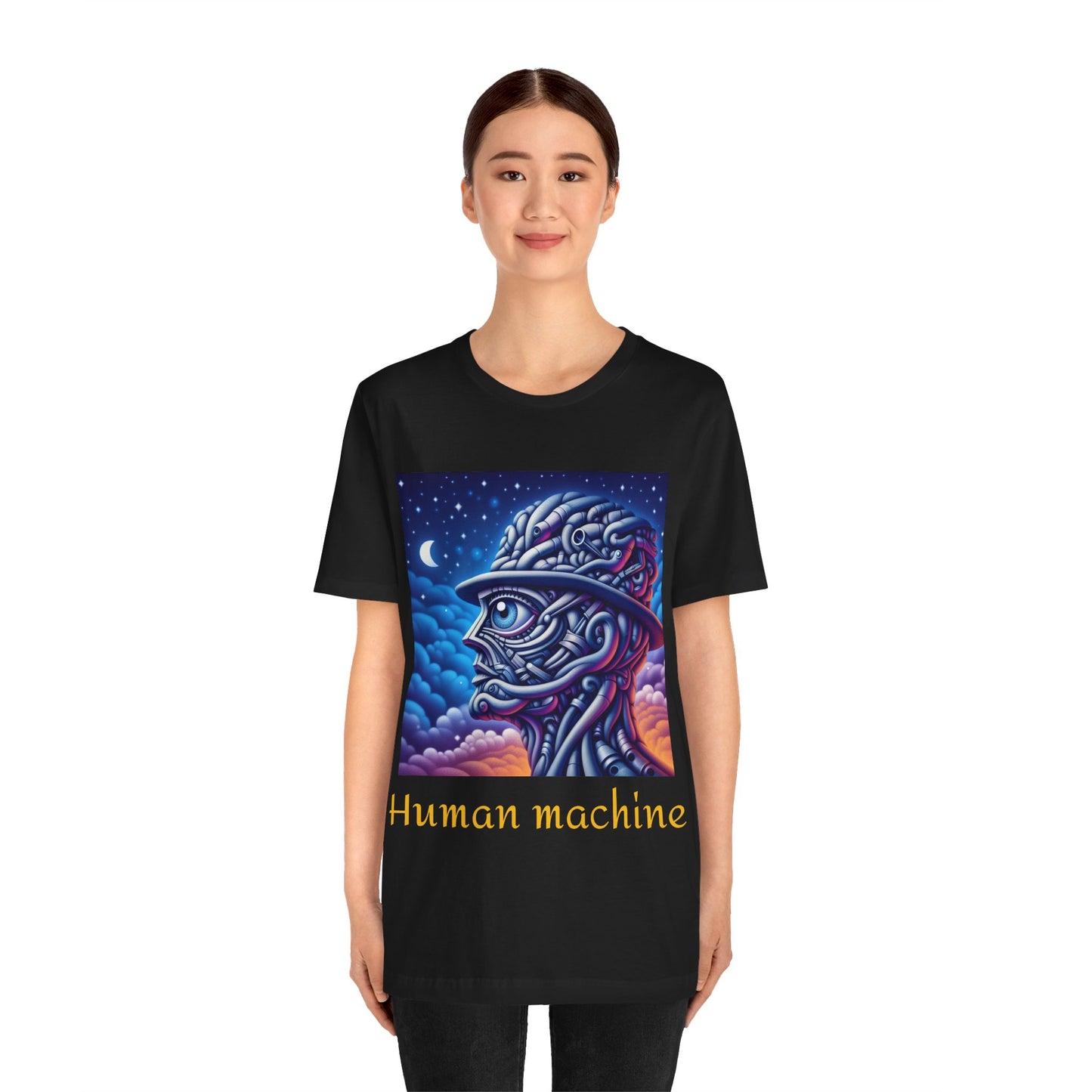 Human machine Unisex Jersey Short Sleeve Tee