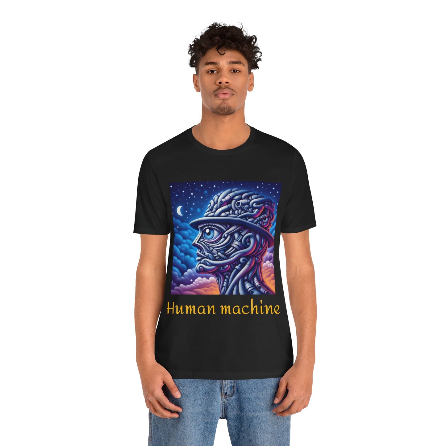 Human machine Unisex Jersey Short Sleeve Tee