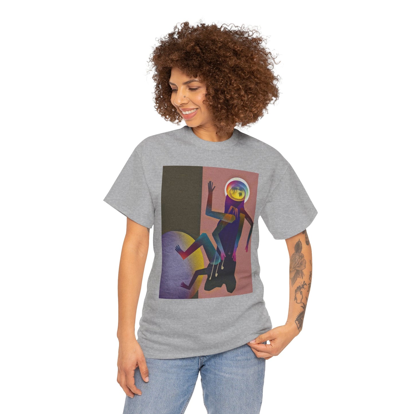 The Last Human on Earth Unisex Heavy Cotton Tee