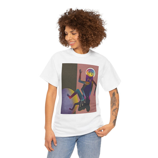 The Last Human on Earth Unisex Heavy Cotton Tee