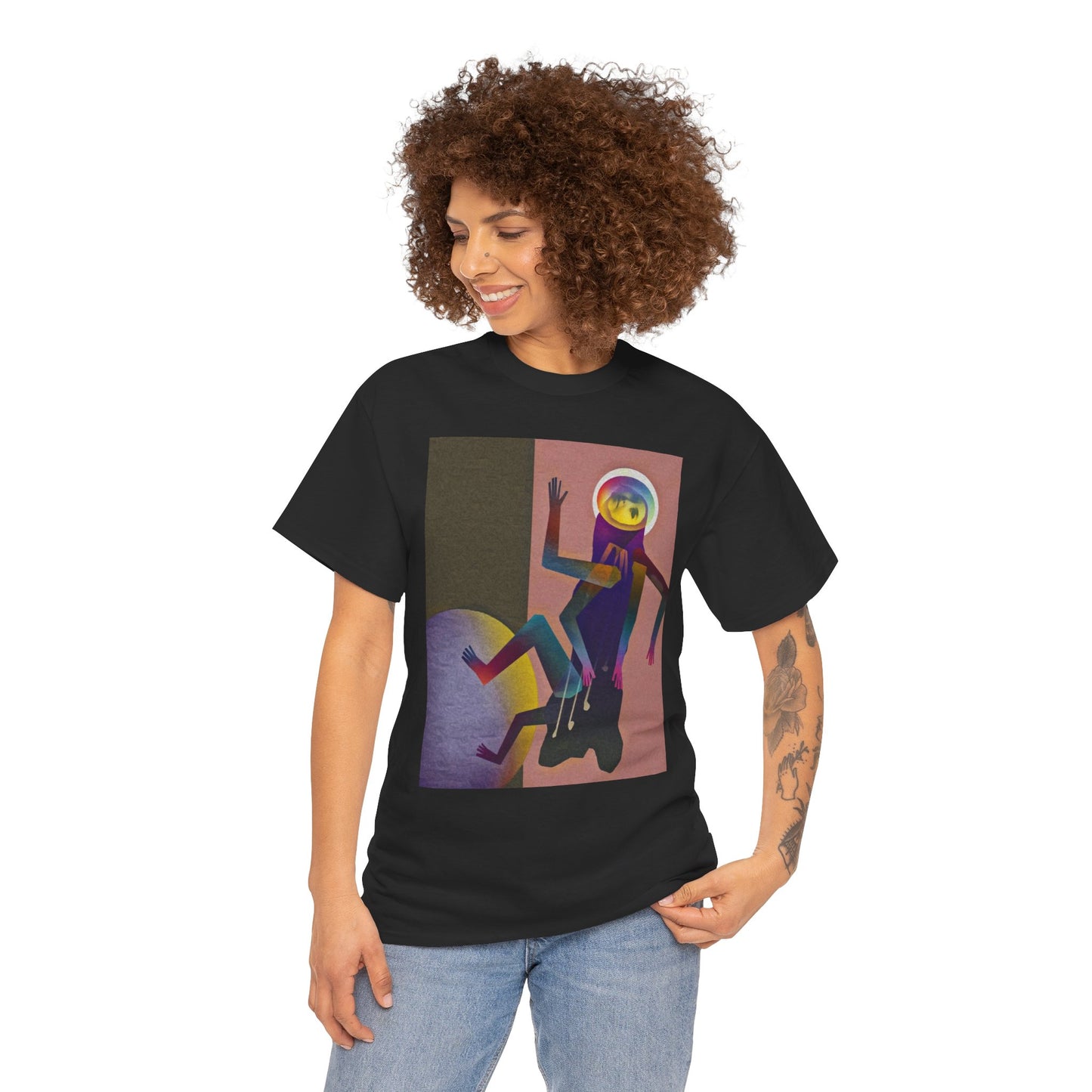 The Last Human on Earth Unisex Heavy Cotton Tee