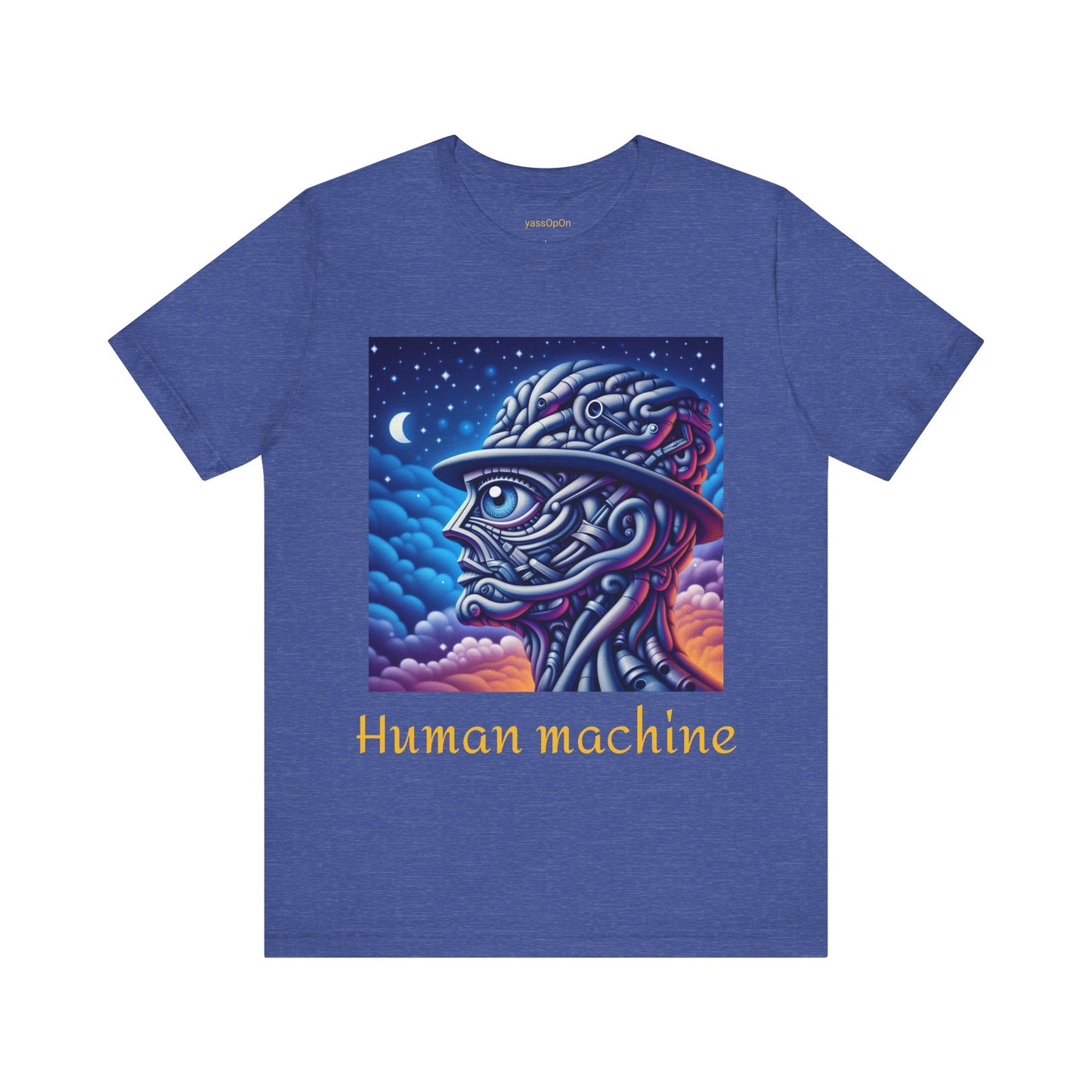 Human machine Unisex Jersey Short Sleeve Tee