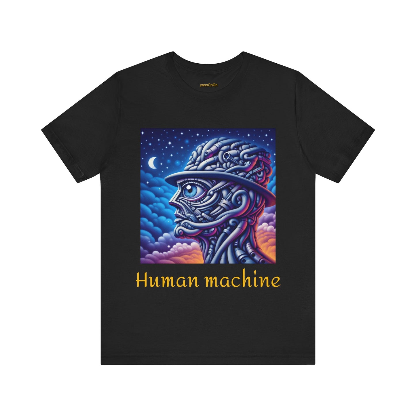 Human machine Unisex Jersey Short Sleeve Tee