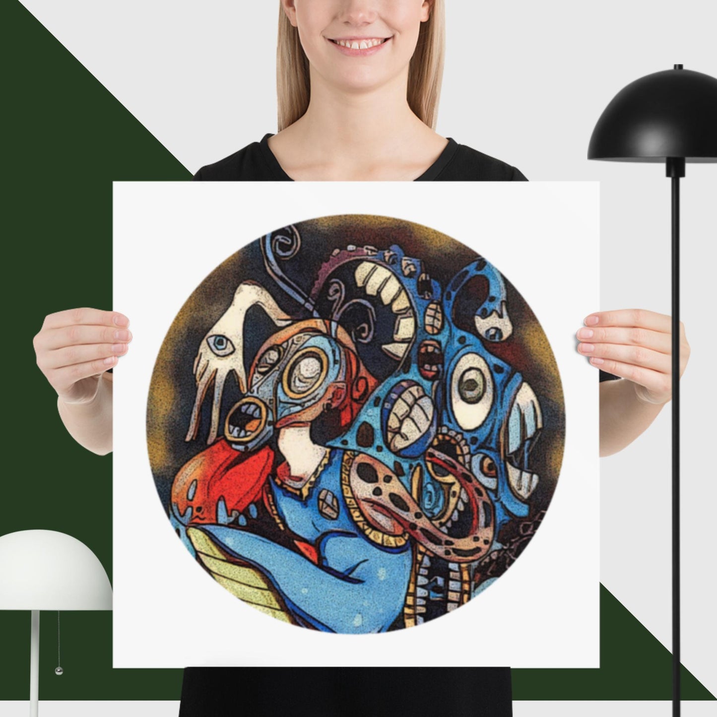 Poster Crazy World