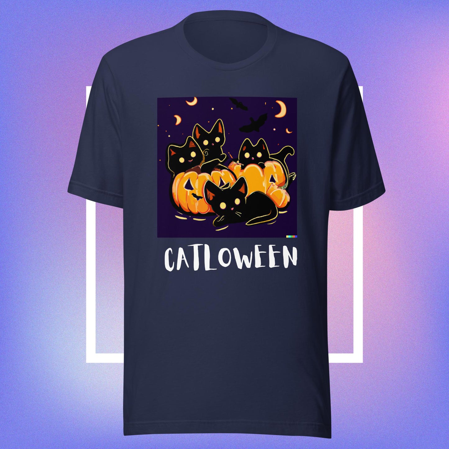 Catloween 1 Unisex t-shirt