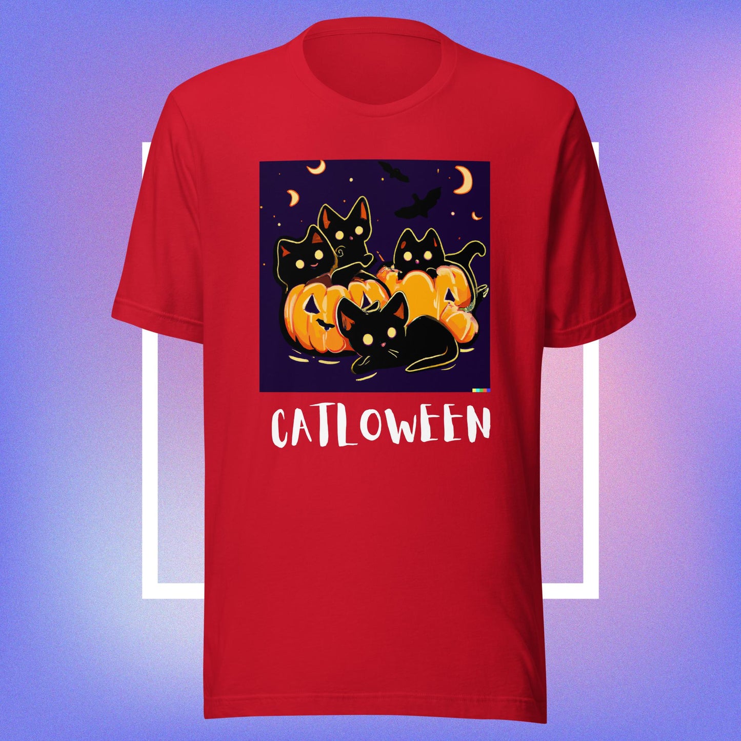 Catloween 1 Unisex t-shirt